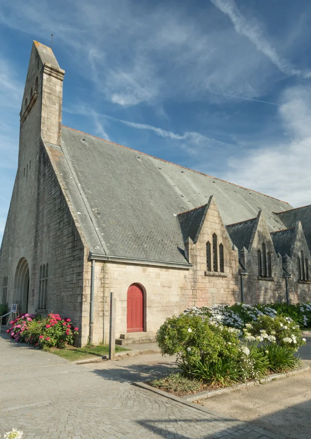 France, Finistere (29), Fouesnant, la Chapelle Saint-Guénolé