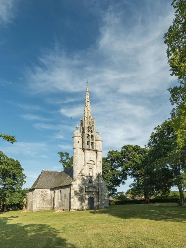 France, Finistere (29), Fouesnant, la chapelle Sainte-Anne