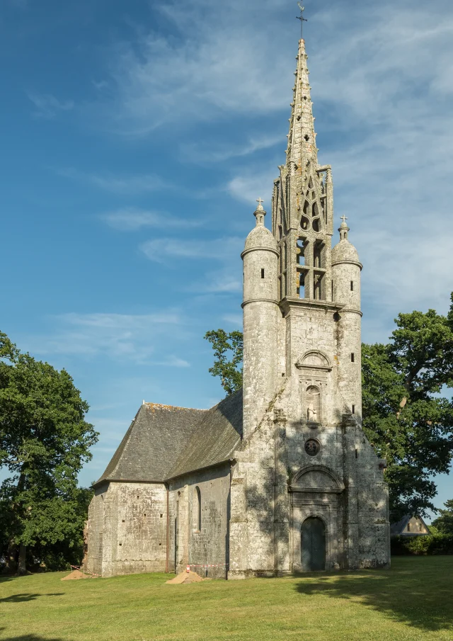 France, Finistere (29), Fouesnant, la chapelle Sainte-Anne