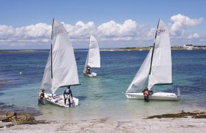 Sea trip with the Glénans nautical center