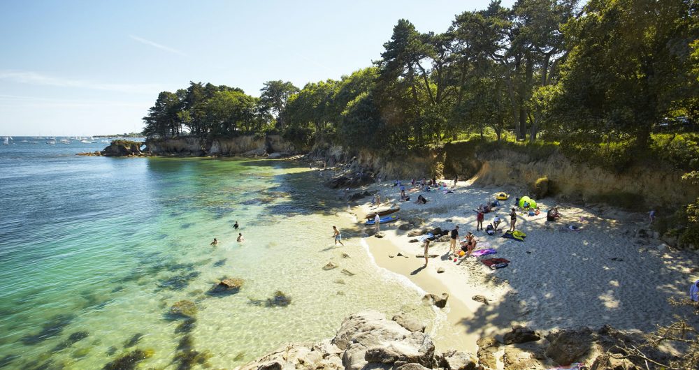 Crique de Beg-Meil à Fouesnant