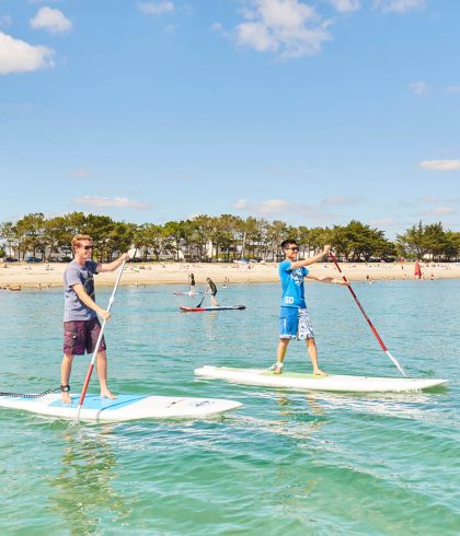 Stand Up Paddle Cap Coz beach in Fouesnant