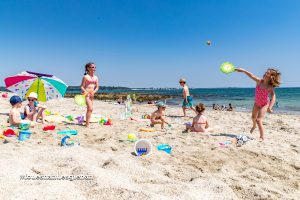 Strandspiele in Fouesnant