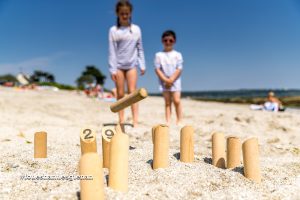 Strandspellen op Cap-Coz Fouesnant