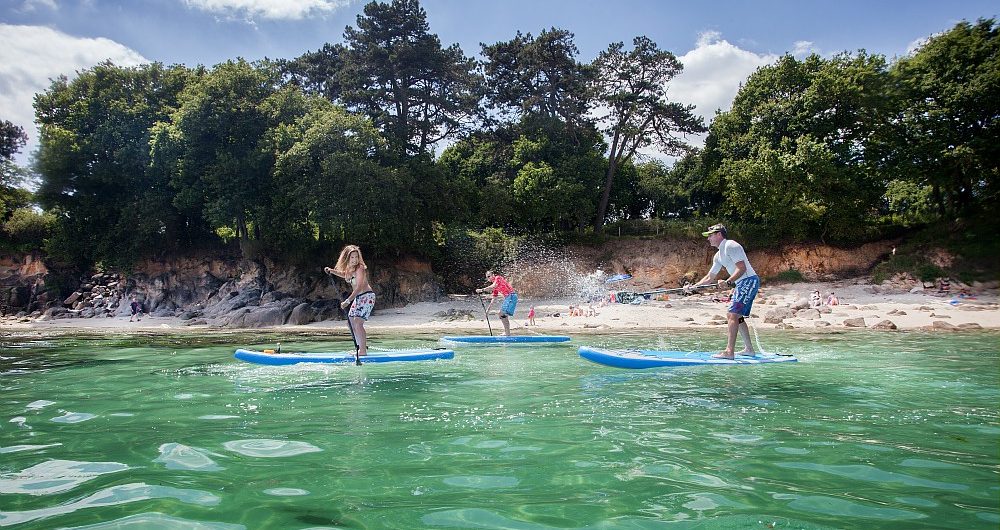 Balade en Paddle à Fouesnant-les Glénan