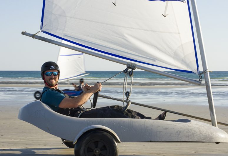 Plein Ouest – char à voile Penhors – Pays Bigouden