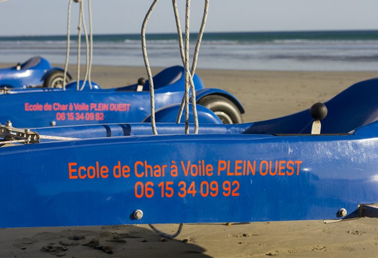 Plein Ouest – char à voile Penhors – Pays Bigouden