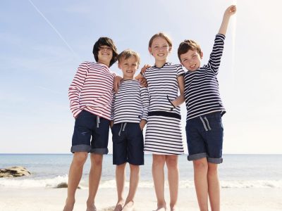 Armor Lux, shooting campagne collection enfants été 2023 – Fouesnant, Bretagne – Studio ©Charlaine Croguennec Photographe