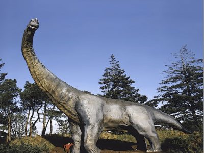 Brittany Prehistory Park – dinosaur