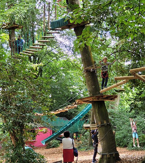 Bonobo Accrobranche Park in Quimper