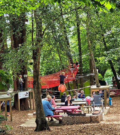 Bonobo Accrobranche Park in Quimper