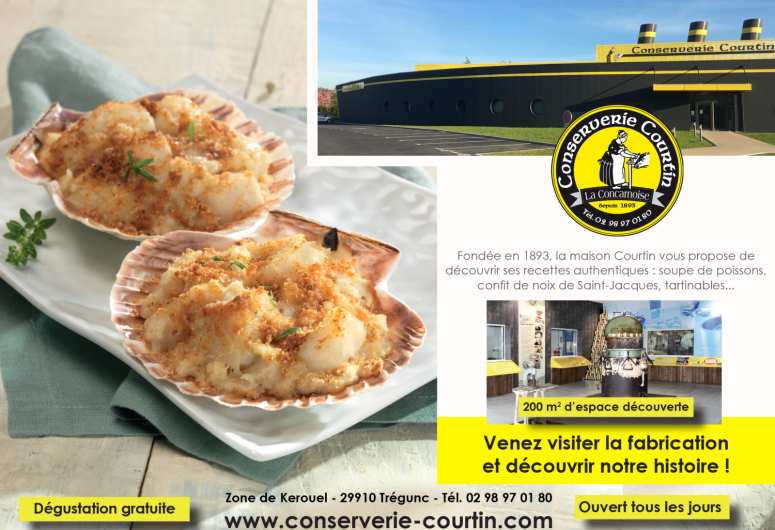 Konservenfabrik Courtin in Trégunc – Konservenfabrik Concarneau in Pont-Aven