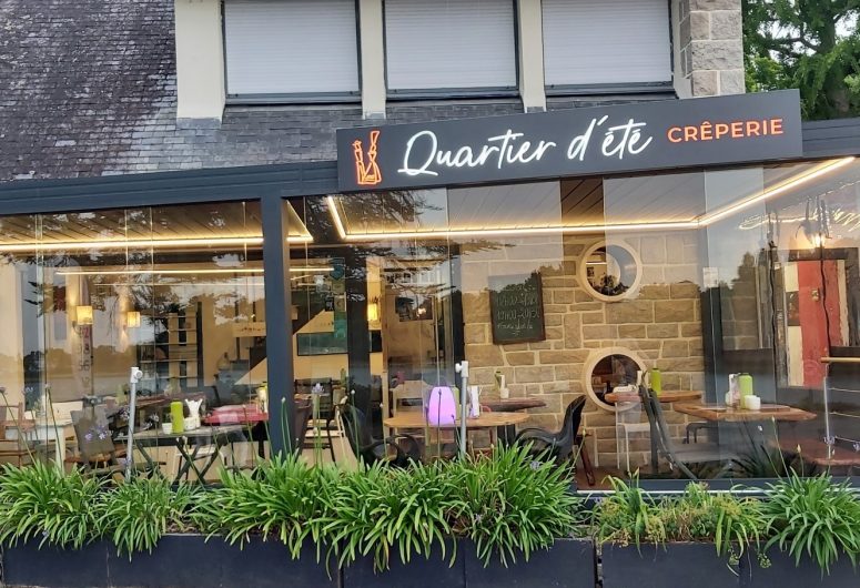 Crêperie in de zomerwijk