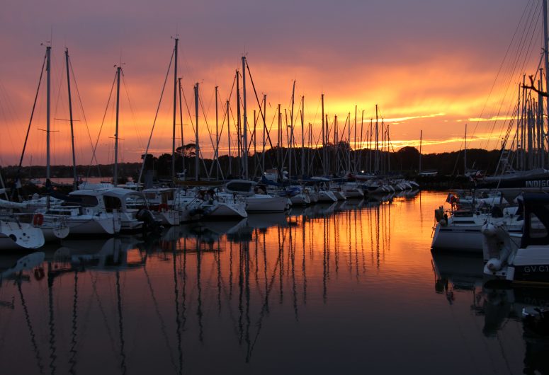 View of Port-La-Forêt